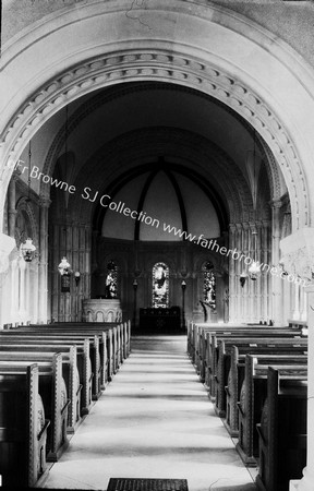 RATH ADAIR CHURCH INTERIOR FROM DOOR